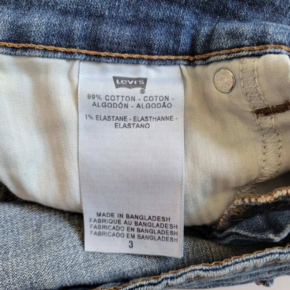 Levis Denim Shorts.